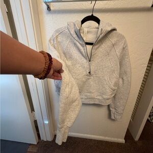 lululemon athletica Light Gray Women's Hoodie